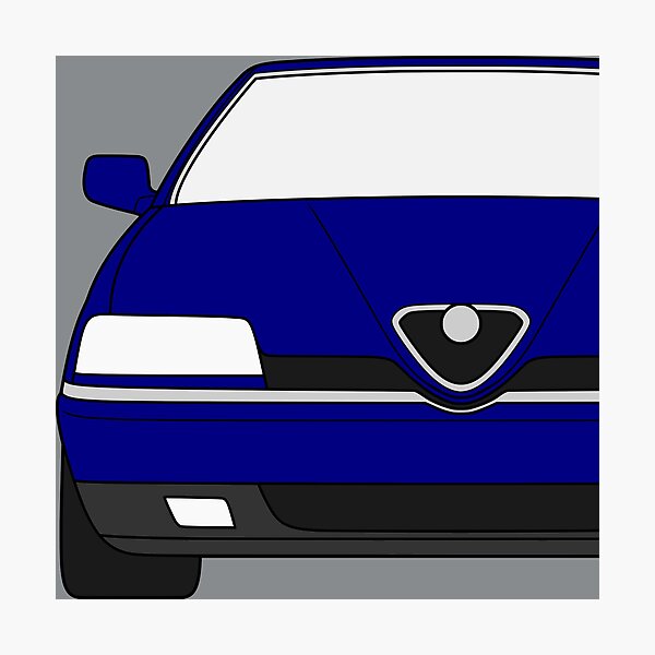 Item preview, Alfa Romeo 164 blue color designed and sold by EdimDesign.