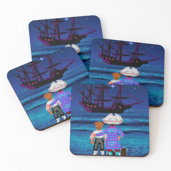 Item preview, Monkey Island - Guybrush and Stan designed and sold by leonarth.