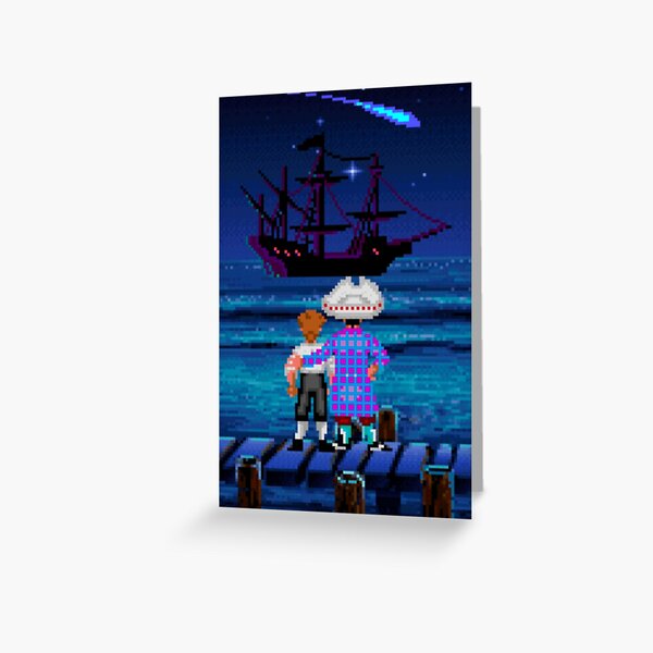 Item preview, Monkey Island - Guybrush and Stan designed and sold by leonarth.
