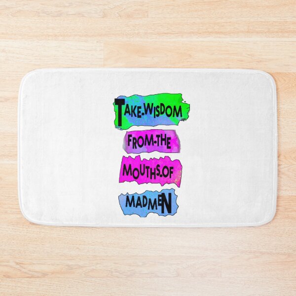 Item preview, The wisdom of madmen designed and sold by MrAbde.