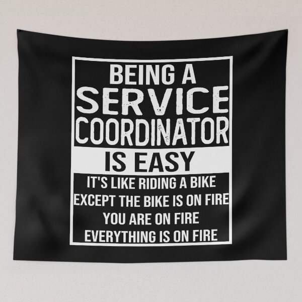 Item preview, Funny service coordinator saying: being a service coordinator is easy service coordinator gifts designed and sold by alaechamlal.