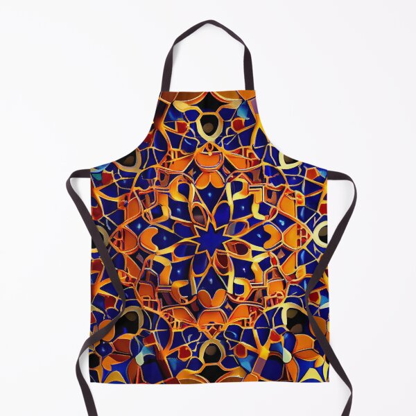 Artikelvorschau, Complex Dazzling Semi Abstract Moroccan Pattern Digital Painting entworfen und verkauft von CodeAndColors.