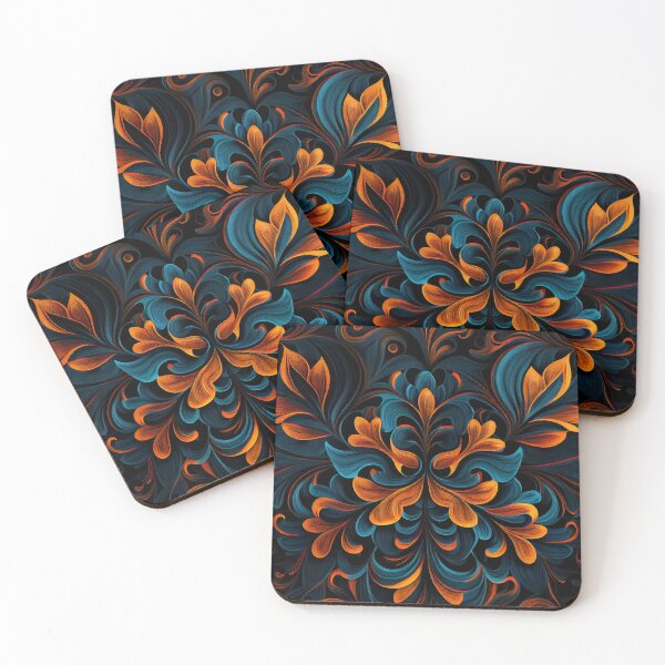 Item preview, Intense Designer Contemporary Pattern Digital Painting designed and sold by CodeAndColors.