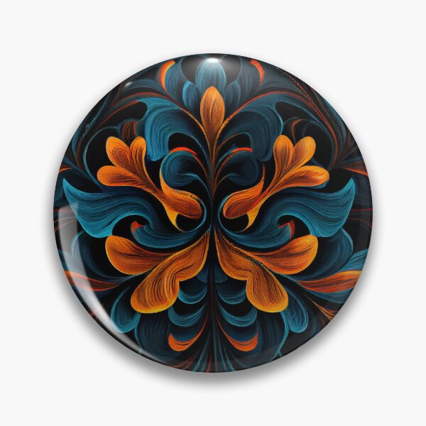 Item preview, Intense Designer Contemporary Pattern Digital Painting designed and sold by CodeAndColors.