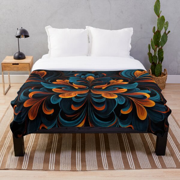 Artikelvorschau, Intense Designer Contemporary Pattern Digital Painting entworfen und verkauft von CodeAndColors.