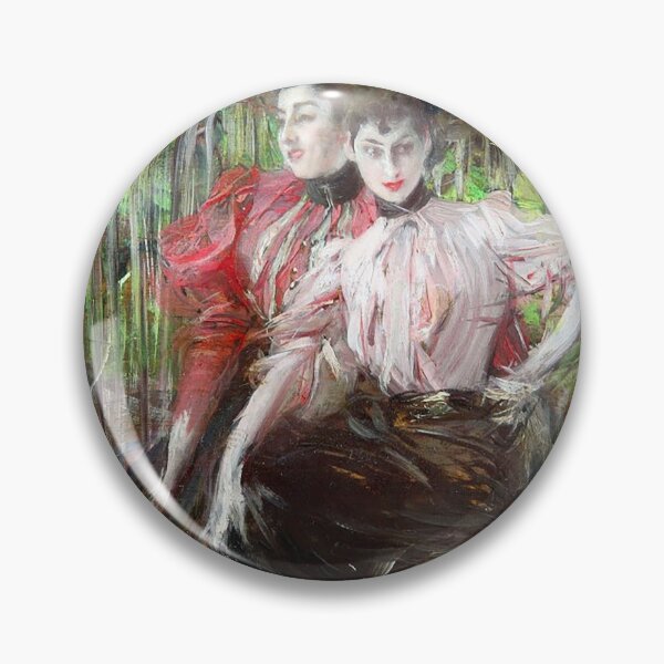 Item preview, Two women sitting by Giovanni Boldini designed and sold by RickE.