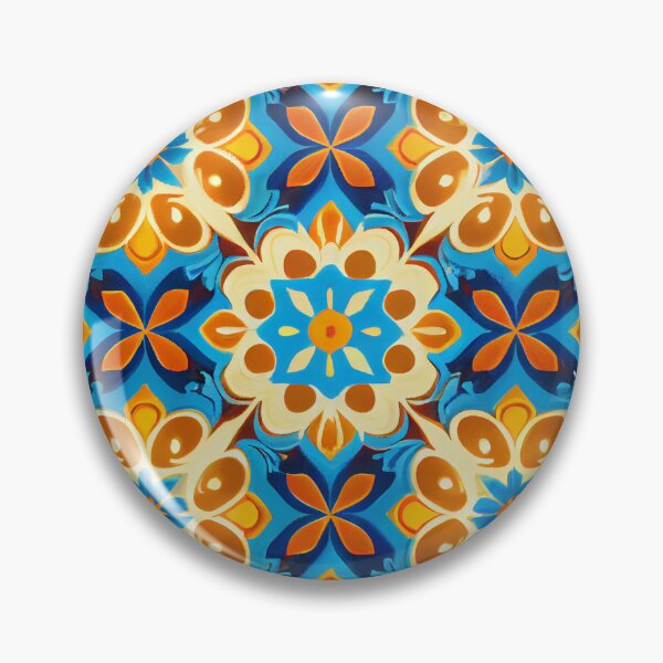 Item preview, Flat Coarse Traditional Pattern Digital Painting designed and sold by CodeAndColors.