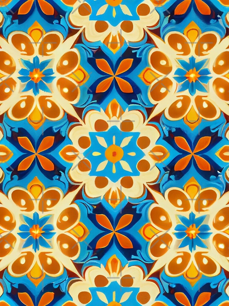 Aperçu 5 sur 5. Robe trapèze avec l'œuvre Flat Coarse Traditional Pattern Digital Painting créée et vendue par CodeAndColors.