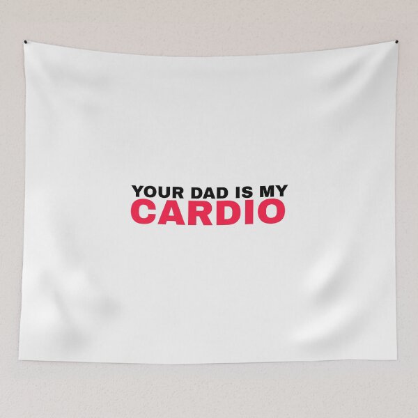 Item preview, Tu papá es mi cardio - #3 designed and sold by Trendy-Now.