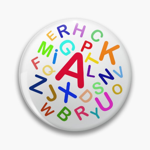 Item preview, ABC Letters Art Design designed and sold by PrintDesign-Hub.