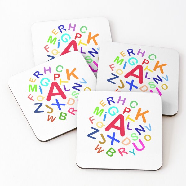 Item preview, ABC Letters Art Design designed and sold by PrintDesign-Hub.