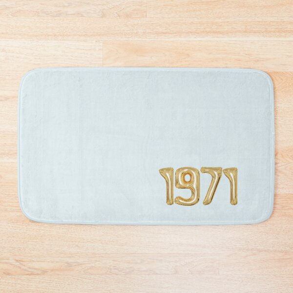 Item preview, 1971 Year Gold Foil Balloon Style designed and sold by teeworthy.