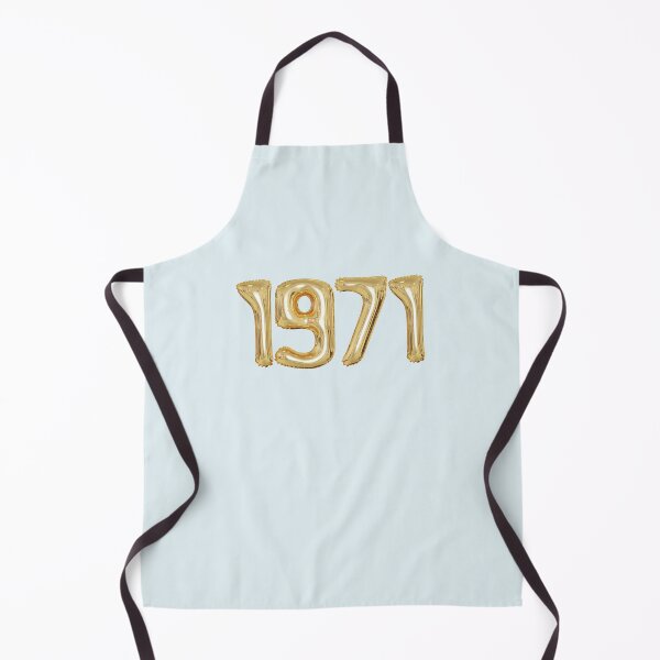 Item preview, 1971 Year Gold Foil Balloon Style designed and sold by teeworthy.