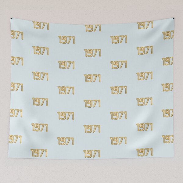 Item preview, 1971 Year Gold Foil Balloon Style designed and sold by teeworthy.