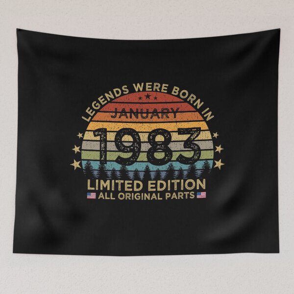 Item preview, Legends Were Born In January 1983 Limited Edition Patriotic designed and sold by cssdru.