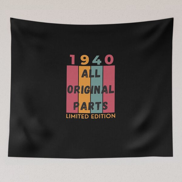 Item preview, 1940 All Original Parts limited edition designed and sold by ZoesAttic.
