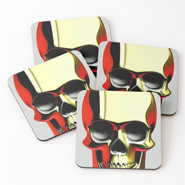 Item preview, Cool golden skull art designed and sold by Neo-Expression.
