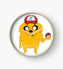 Poke-Jake Funny Adventure Time Mashup Clock