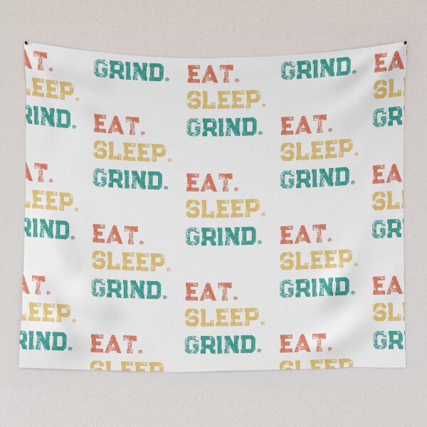 Item preview, Funny Eat Sleep Grind Gamer Live Streamer designed and sold by gillys.