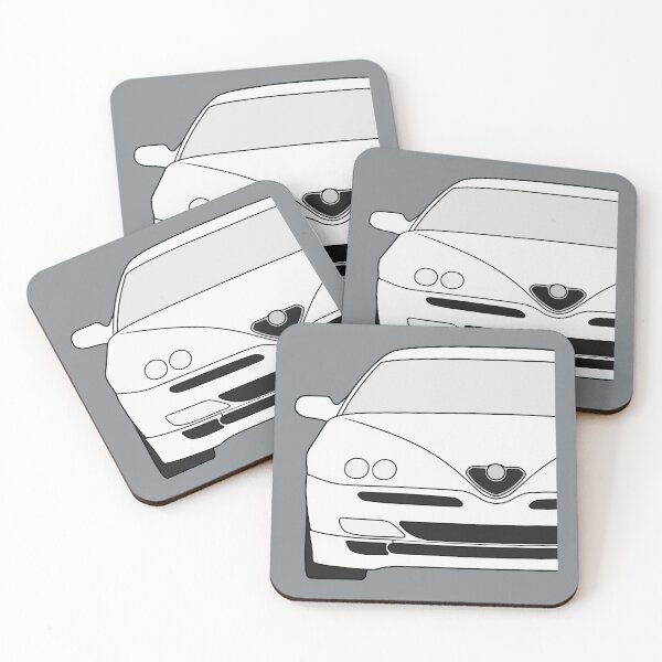 Item preview, Alfa Romeo GTV Spider Type 916 white color designed and sold by EdimDesign.