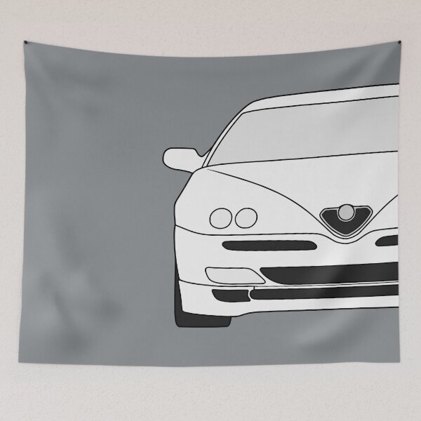 Item preview, Alfa Romeo GTV Spider Type 916 white color designed and sold by EdimDesign.