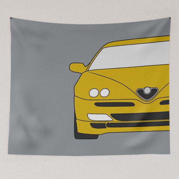 Item preview, Alfa Romeo GTV Spider Type 916 gold color designed and sold by EdimDesign.