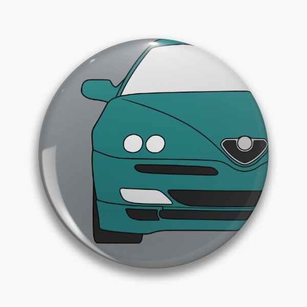 Item preview, Alfa Romeo GTV Spider Type 916 turquoise color designed and sold by EdimDesign.