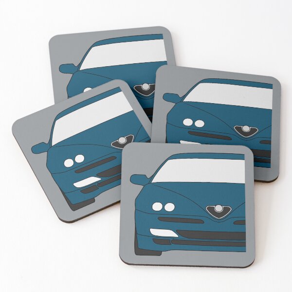 Item preview, Alfa Romeo GTV Spider Type 916 blue color designed and sold by EdimDesign.