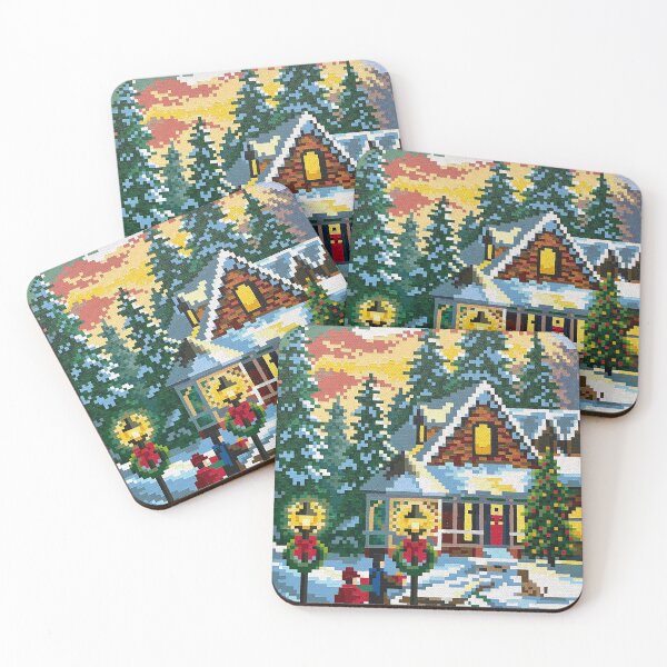 Item preview, Pixelated Christmas designed and sold by emmiedrawss.