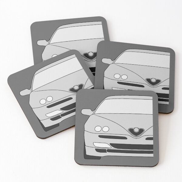 Item preview, Alfa Romeo GTV Spider Type 916 silver color designed and sold by EdimDesign.