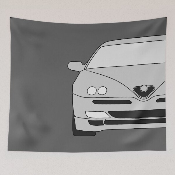 Item preview, Alfa Romeo GTV Spider Type 916 silver color designed and sold by EdimDesign.