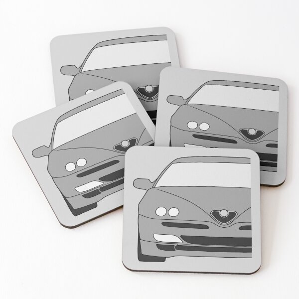Item preview, Alfa Romeo GTV Spider Type 916 grey color designed and sold by EdimDesign.