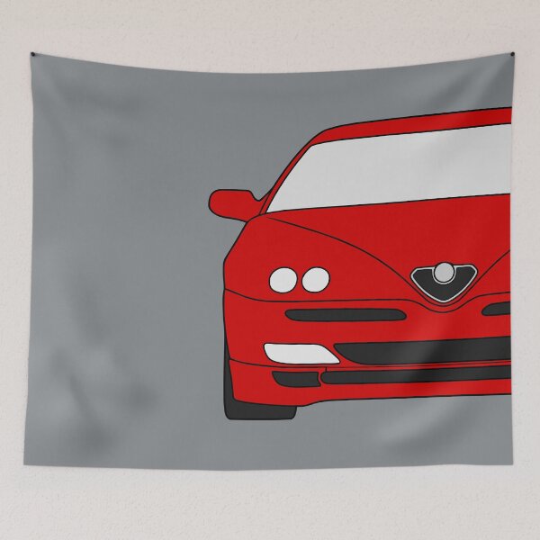 Item preview, Alfa Romeo GTV Spider Type 916 red color designed and sold by EdimDesign.