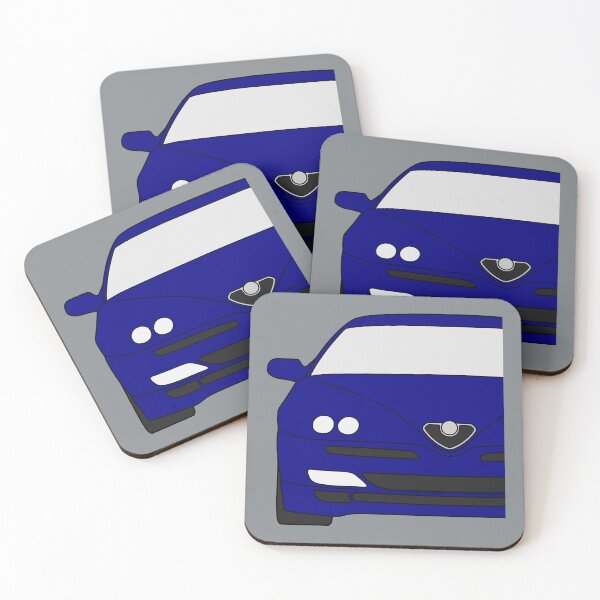 Item preview, Alfa Romeo GTV Spider Type 916 blue color designed and sold by EdimDesign.
