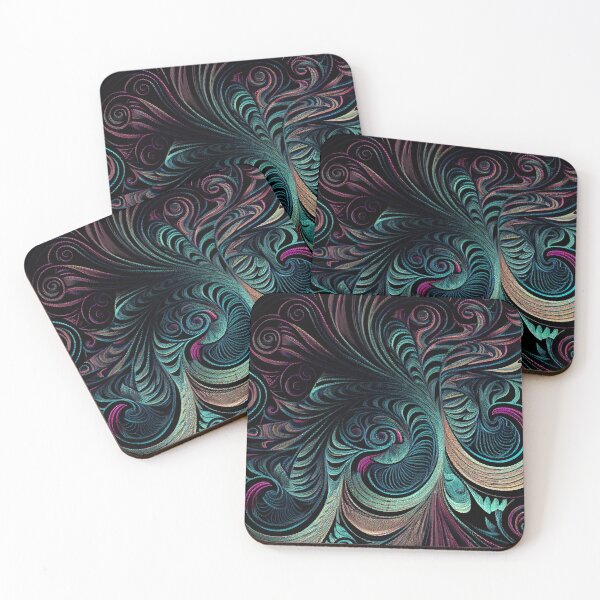 Item preview, Enchanted Line Pattern Digital Painting designed and sold by CodeAndColors.