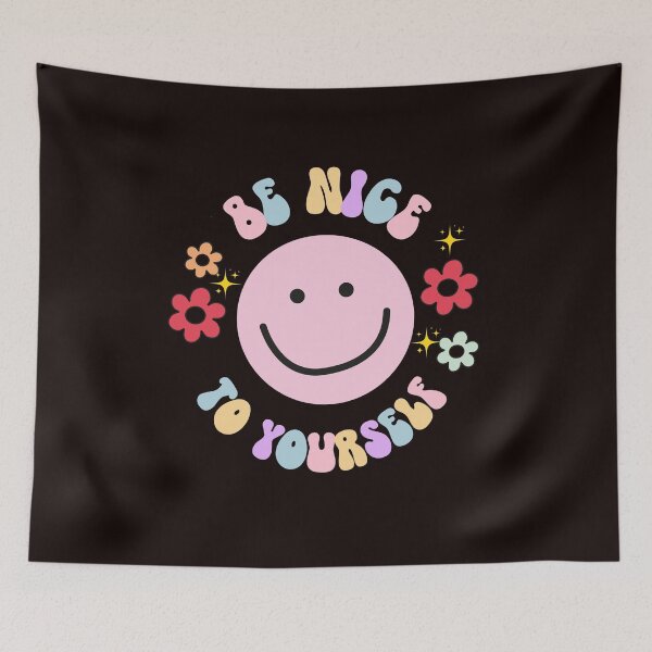 Item preview, Be Nice To Yourself, Retro Style Self Care, Be Happy designed and sold by desireedickens.
