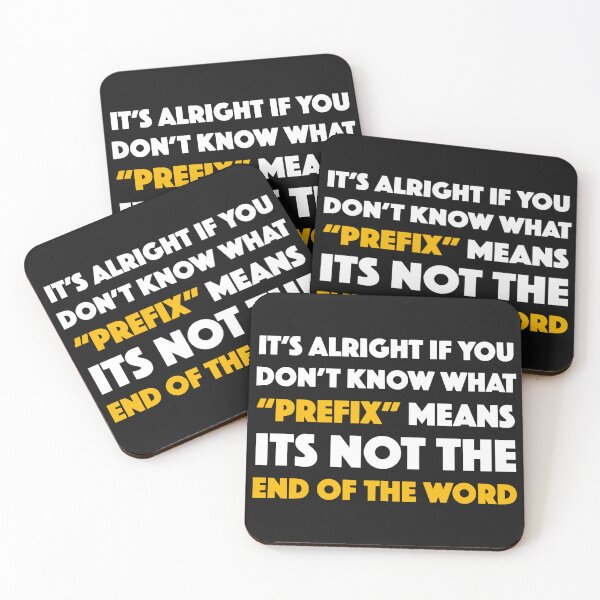 Item preview, Funny Prefix Linguist Joke designed and sold by Bododobird.