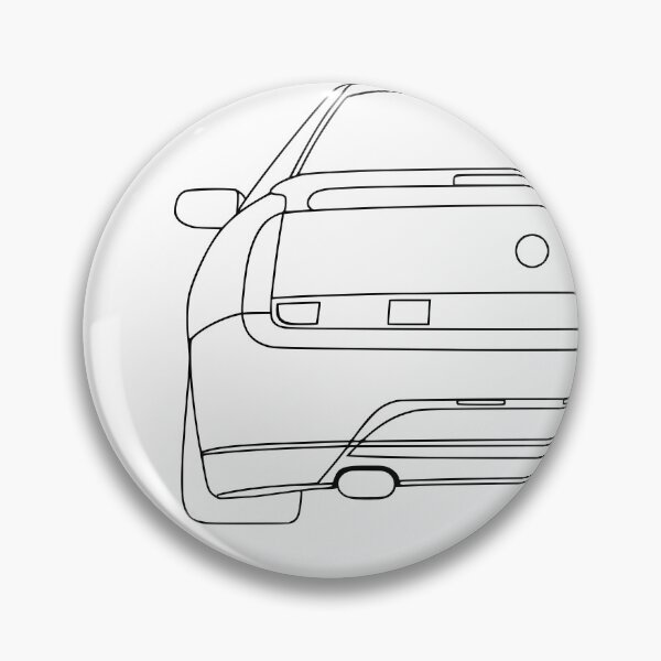 Item preview, Alfa Romeo GTV Spider Type 916 black lines designed and sold by EdimDesign.