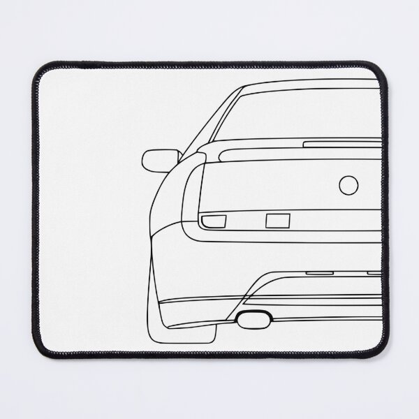 Item preview, Alfa Romeo GTV Spider Type 916 black lines designed and sold by EdimDesign.