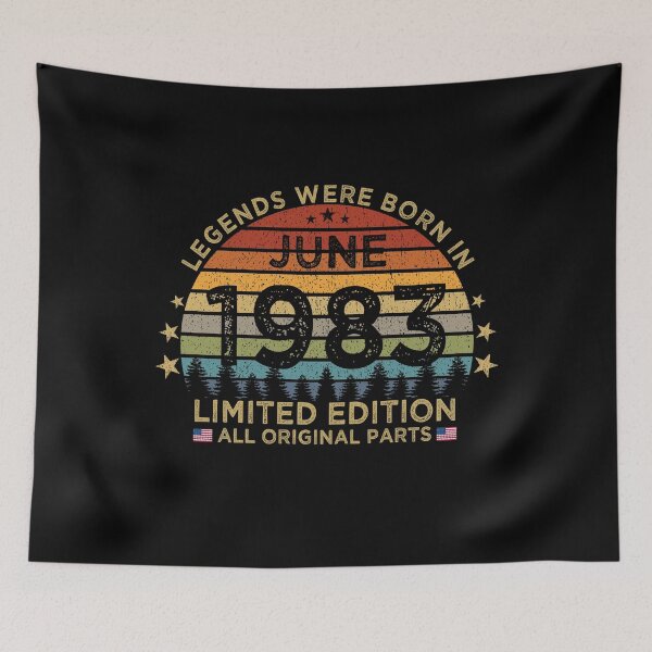Item preview, Legends Were Born In June 1983 Limited Edition Patriotic designed and sold by cssdru.