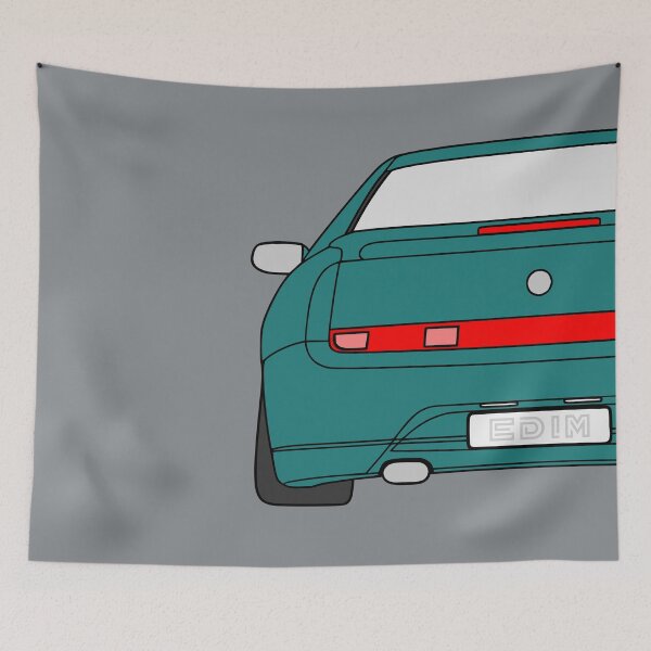 Item preview, Alfa Romeo GTV Spider Type 916 turquoise color designed and sold by EdimDesign.