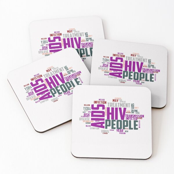 Item preview,  AIDS, treatment, HIV, people, symptom, infected, risk, infection,transmission designed and sold by Allklassy.