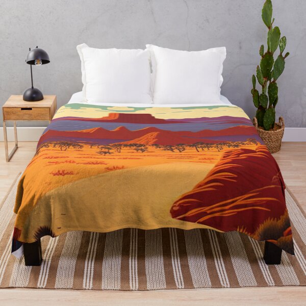 Item preview, Australian vector outback illustration designed and sold by RK - Shop.