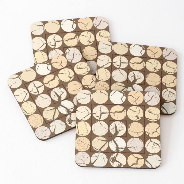 Item preview, Cracked Brown Mosaic designed and sold by TheScraggyBeard.