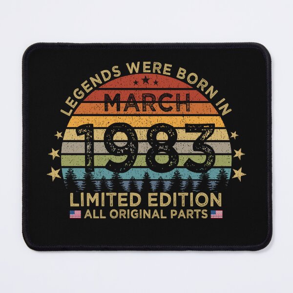Item preview, Legends Were Born In March 1983 Limited Edition Patriotic designed and sold by cssdru.