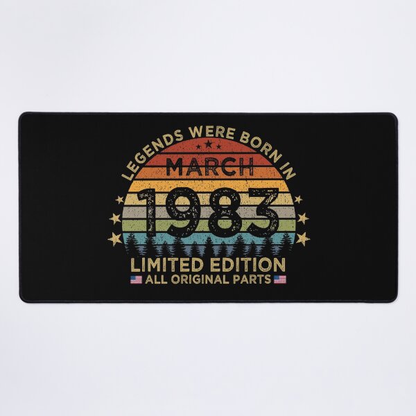Item preview, Legends Were Born In March 1983 Limited Edition Patriotic designed and sold by cssdru.