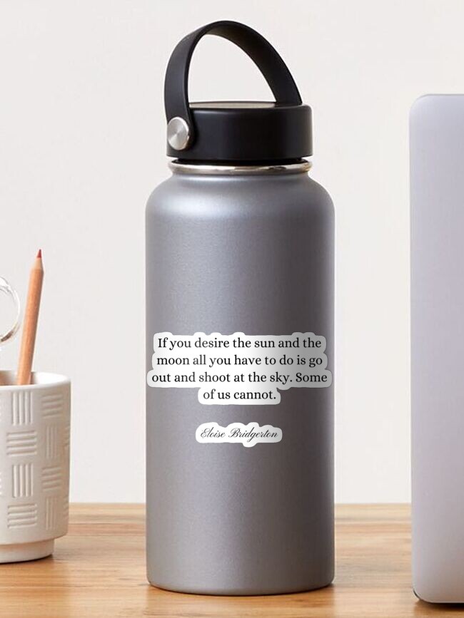 Aperçu 1 sur 3. Sticker avec l'œuvre Eloïse Bridgerton - Les citations de Bridgerton créée et vendue par AmazingBubbles.