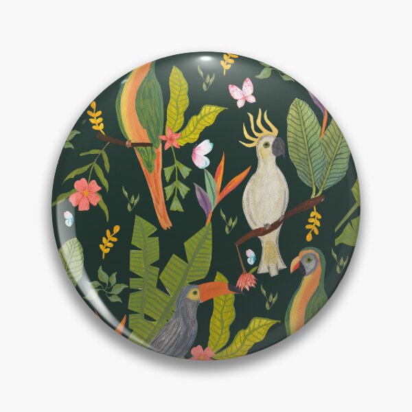 Artikelvorschau, Musterdesign des tropischen Vogel-I entworfen und verkauft von Surface Pattern Studio.