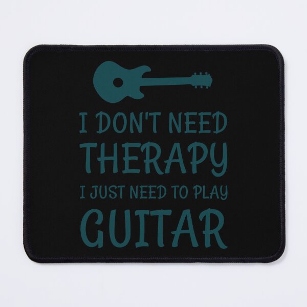 Item preview, I Don't Need Therapy I Just Need To Play Guitar Guitarist Gift Sticker designed and sold by saelihuyghem.