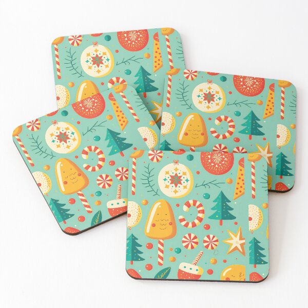 Item preview, Kids wallpaper Christmas pattern #7 designed and sold by FunArt4You.